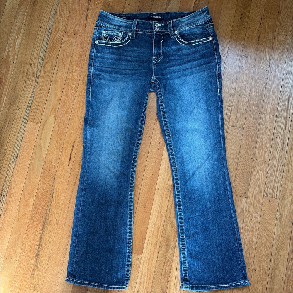 Vigoss Dark Blue Boot Cut Jeans